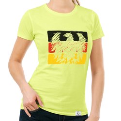 Damen T-Shirt - WM Bundesadler Deutschland