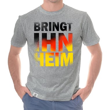Herren T-Shirt - Fuball WM EM - Bringt ihn heim