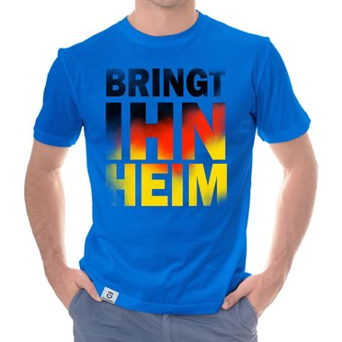 Herren T-Shirt - Fuball WM EM - Bringt ihn heim