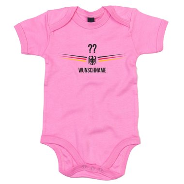 Baby Body - Bundesadler mit Wunschnamen und WUNSCHNUMMER
