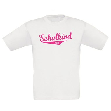 Kinder T-Shirt zur Einschulung - Schulkind 2018