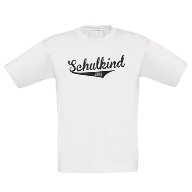 Kinder T-Shirt zur Einschulung - Schulkind 2018