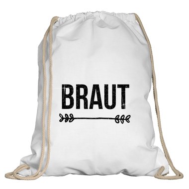 JGA Turnbeutel - Braut