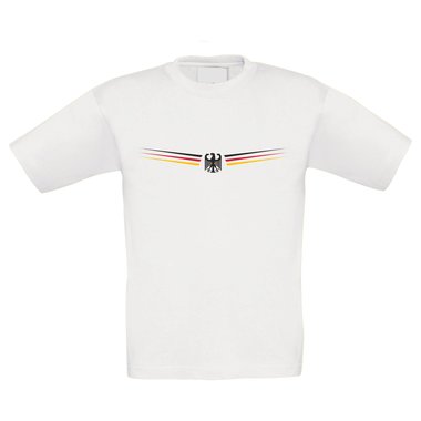 Kinder T-Shirt - WM Adler - mit Wunschnamen und Wunschnummer kellygrn-schwarz 98-104