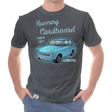 Herren T-Shirt - Running Cardboard - since 1957