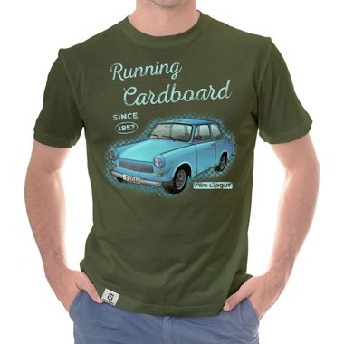 Herren T-Shirt - Running Cardboard - since 1957