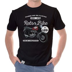 Herren T-Shirt - Retro Bike