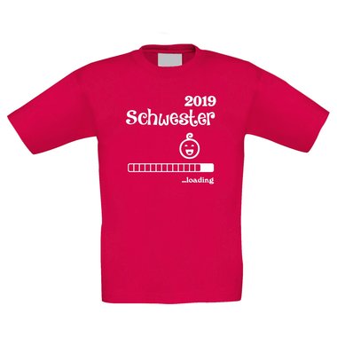 Kinder T-Shirt - Schwester 2019 loading