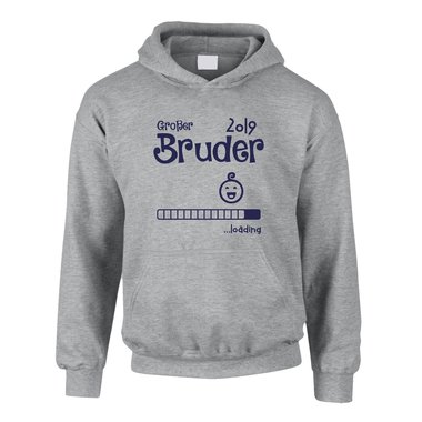 Kinder Hoodie - Groer Bruder 2019 loading