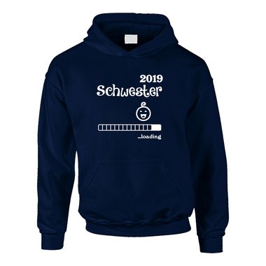 Kinder Hoodie - Schwester 2019 loading