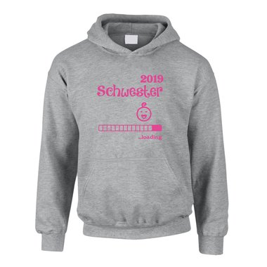 Kinder Hoodie - Schwester 2019 loading