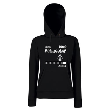 Damen Hoodie - Groe Schwester 2019 loading