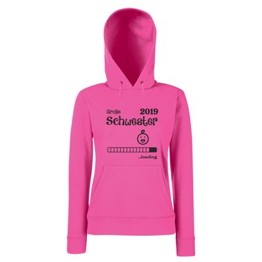 Damen Hoodie - Groe Schwester 2019 loading