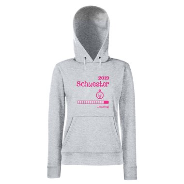 Damen Hoodie - Schwester 2019 loading