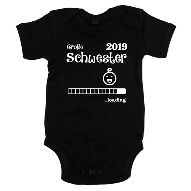 Baby Body - Groe Schwester 2019 loading weiss-schwarz 68-80