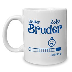 Kaffeebecher - Tasse - Groer Bruder 2019 loading