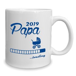 Kaffeebecher - Tasse - Papa 2019 loading