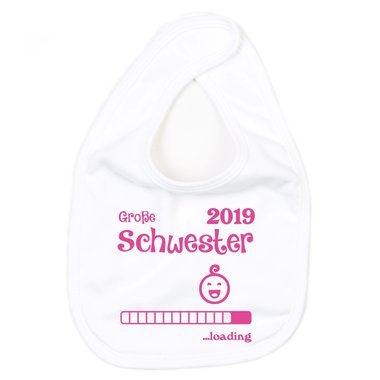 Baby Lätzchen - Große Schwester 2019 loading