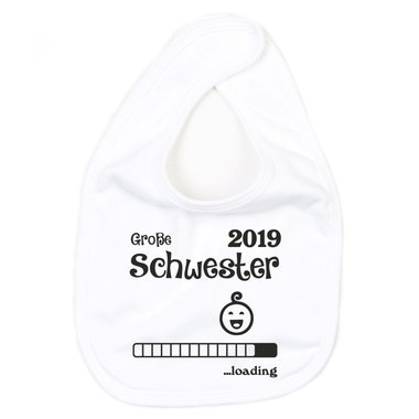 Baby Lätzchen - Große Schwester 2019 loading