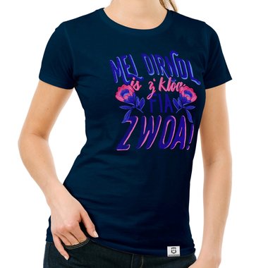 Damen T-Shirt - Mei Dirndl is zkloa fia Zwoa