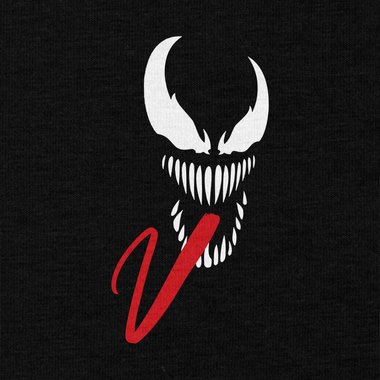 Herren T-Shirt - Symbiont dunkelblau-weiss S