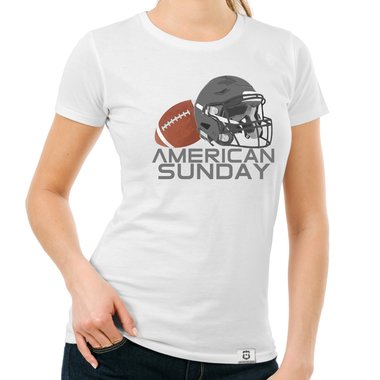 Damen T-Shirt - American Sunday