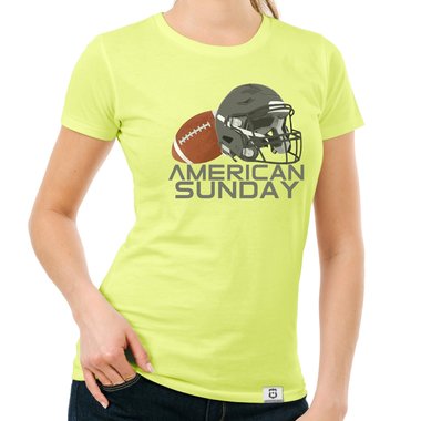 Damen T-Shirt - American Sunday