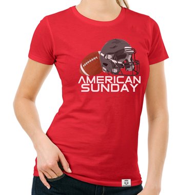 Damen T-Shirt - American Sunday