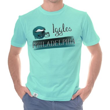 Herren T-Shirt - Iggles - Philadelphia