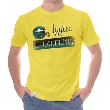 Herren T-Shirt - Iggles - Philadelphia