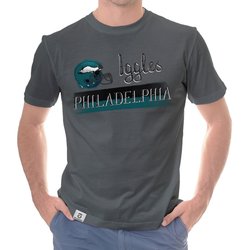 Herren T-Shirt - Iggles - Philadelphia