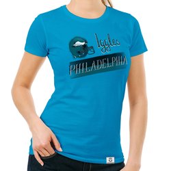 Damen T-Shirt - Iggles - Philadelphia