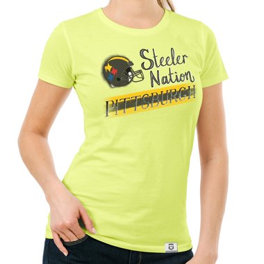 Damen T-Shirt - Steeler Nation - Pittsburgh