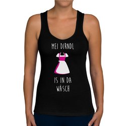 Damen Tank Top - Mei Dirndl is in da Wsch