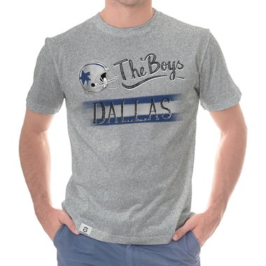 Herren T-Shirt - The Boys - Dallas royalblau-grau S