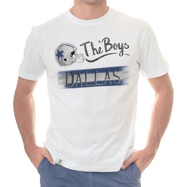 Herren T-Shirt - The Boys - Dallas royalblau-grau S
