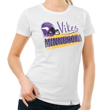 Damen T-Shirt - Vikes - Minnesota