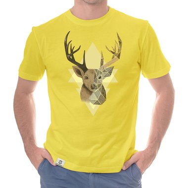 Herren T-Shirt - Hirsch Grafikstyle