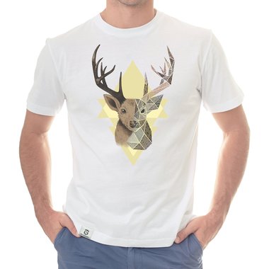Herren T-Shirt - Hirsch Grafikstyle