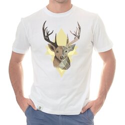 Herren T-Shirt - Hirsch Grafikstyle