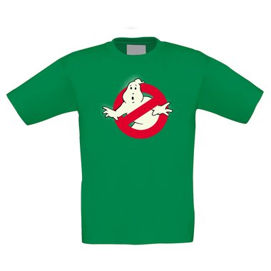 Kinder T-Shirt - Glow - Ghost Busters weiss-glow 152-164
