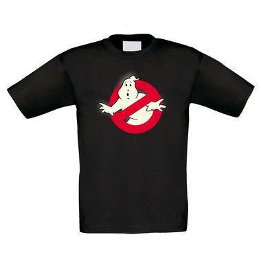 Kinder T-Shirt - Glow - Ghost Busters weiss-glow 152-164