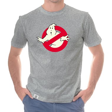 Herren T-Shirt - Ghost Busters - Glow dunkelblau-glow S