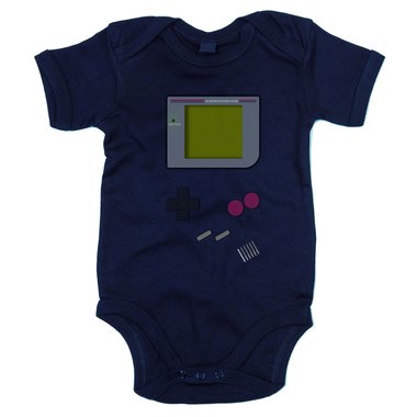 Baby Body - Gaming Classic rosa-grau 68-80