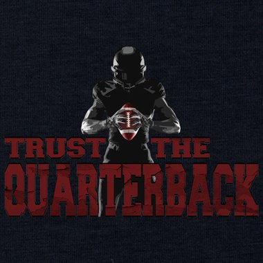 Kinder T-Shirt - Trust the Quarterback
