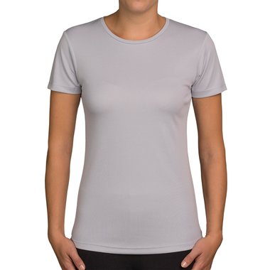 Damen Sport-Shirt weiss XXL