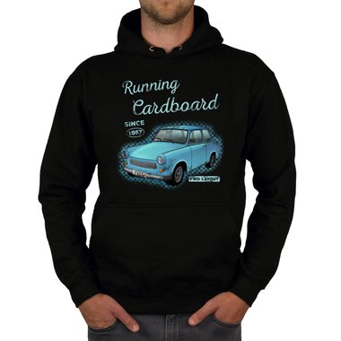 Herren Hoodie - Running Cardboard - Since 1957