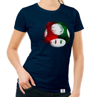 Damen T-Shirt - Super Mario - Pilz