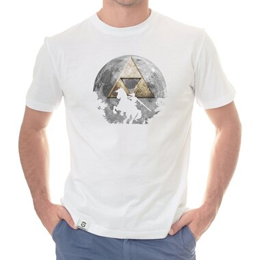 Herren T-Shirt - Link weiss-grau 5XL