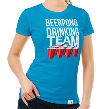 Damen T-Shirt - Beerpong Drinking Team
